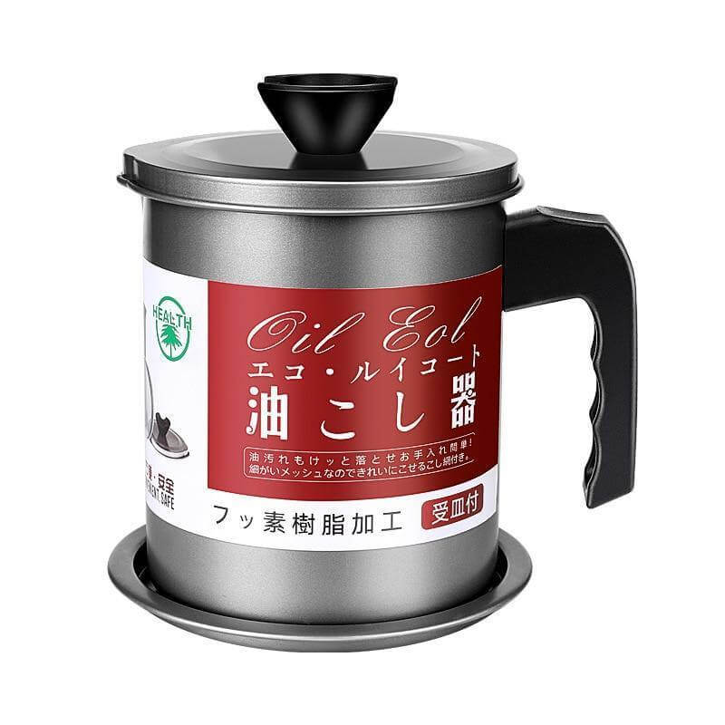 Stainless Steel Large Capacity Oil Filter Pot - Image 4