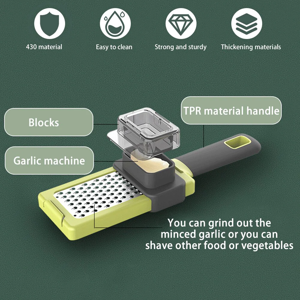Stainless Steel Manual Garlic Grinder - Image 8