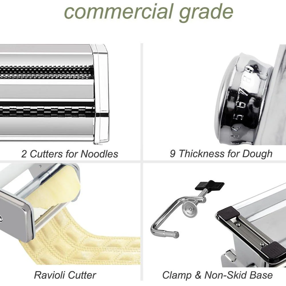 Stainless Steel Manual Noodle Pasta Maker - Image 6