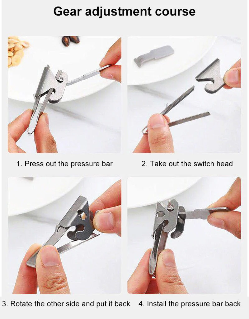 Stainless Steel Manual Seed Peeler - Image 9