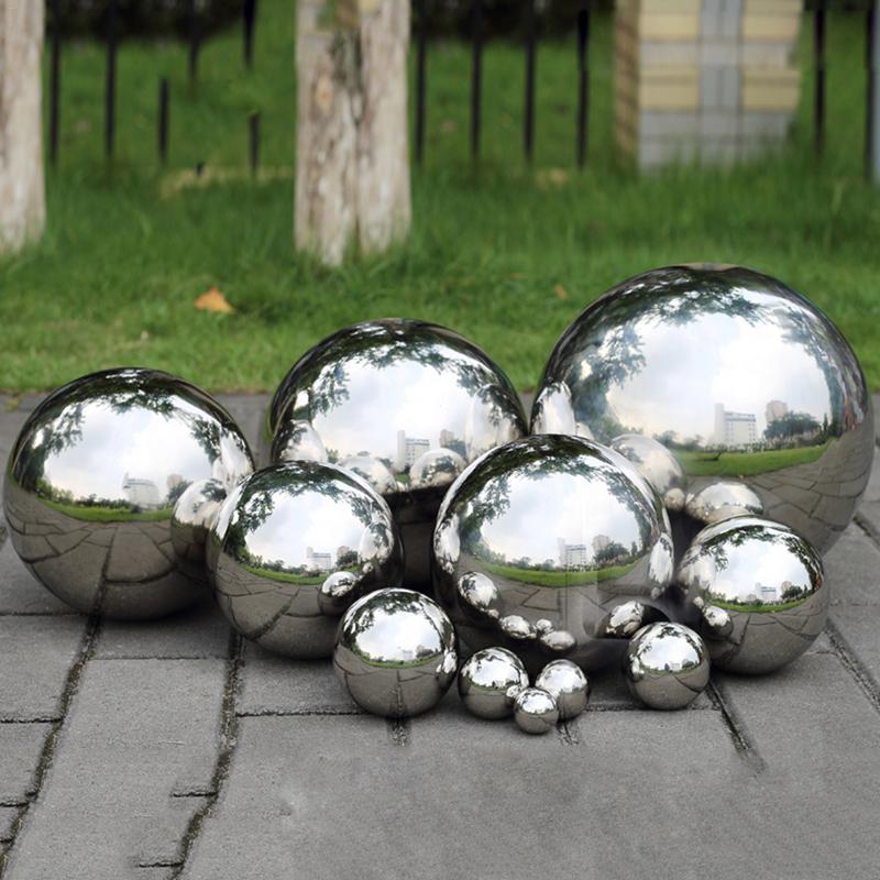 Stainless Steel Mirror Ball Garden Decor - Image 3