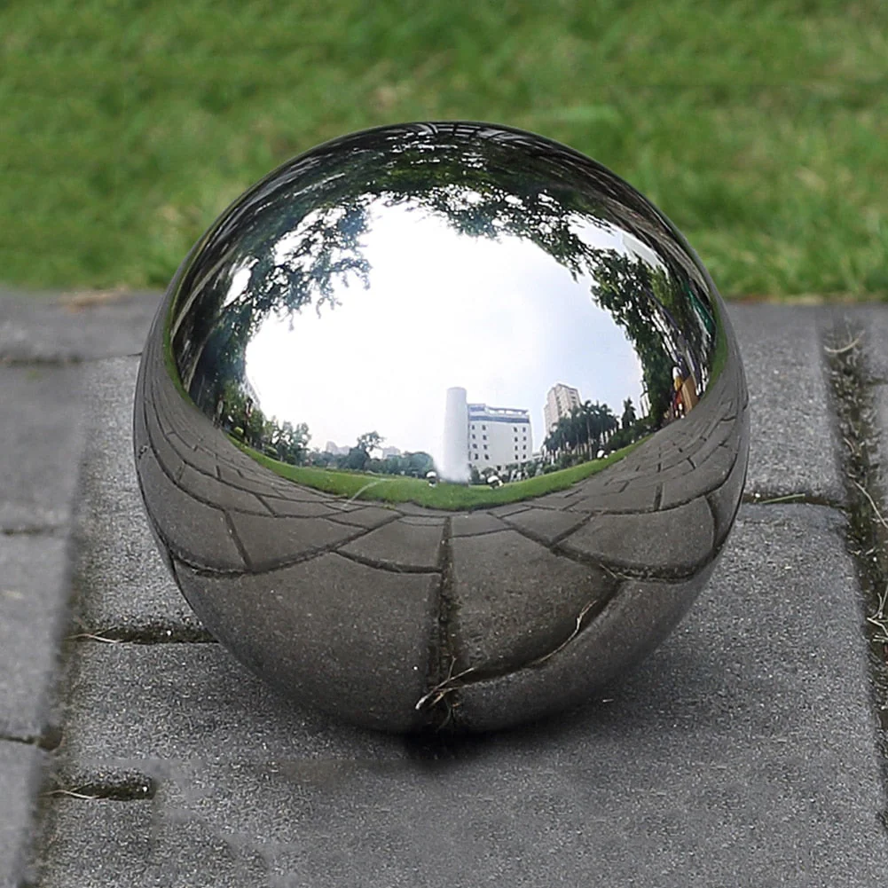 Stainless Steel Mirror Ball Garden Decor - Image 4