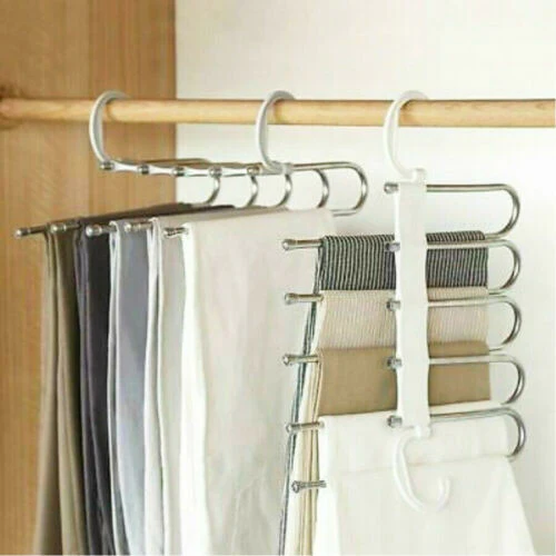 Stainless Steel Multi Clothes Hanger Rack - Image 2