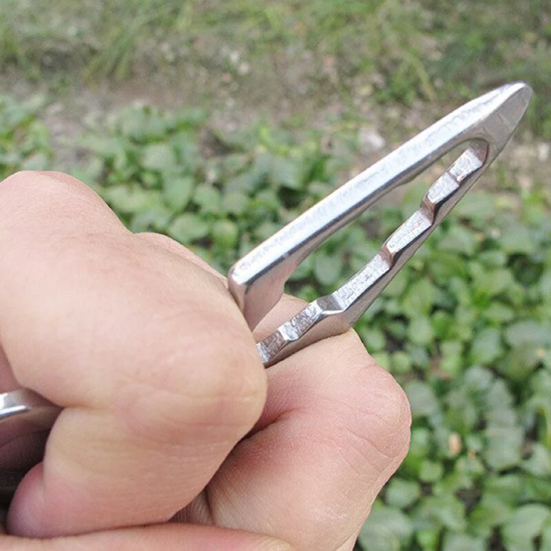 Stainless Steel MultiFunctional Camping Wrench Tool - Image 5
