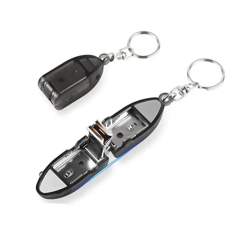 Stainless Steel Nail Clipper Keychain - Image 5