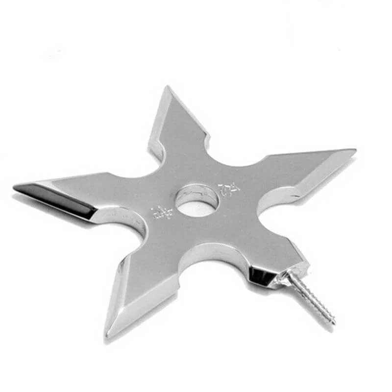 Stainless Steel Ninja Darts Wall Hanger - Image 2