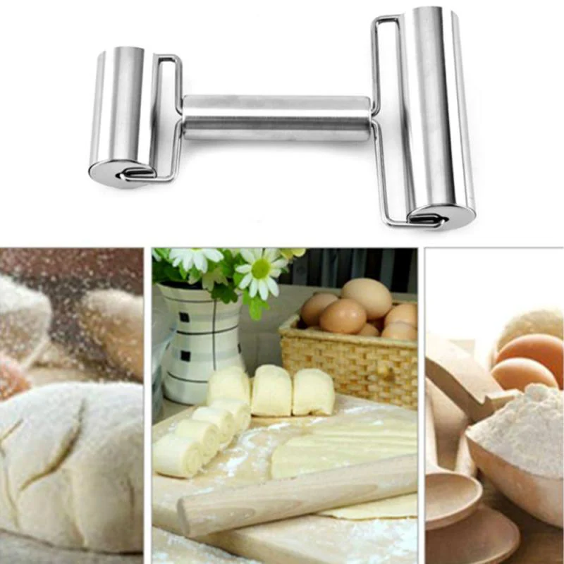 Stainless Steel Pastry Dough Roller - Image 4