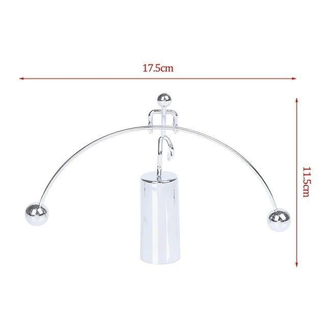 Stainless Steel Pendulum-Model Creative Kinetic Desk Decor - Image 2
