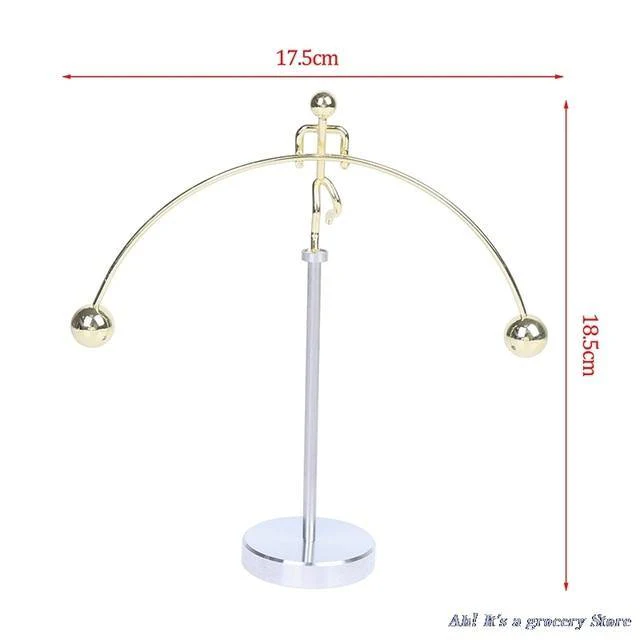 Stainless Steel Pendulum-Model Creative Kinetic Desk Decor - Image 4
