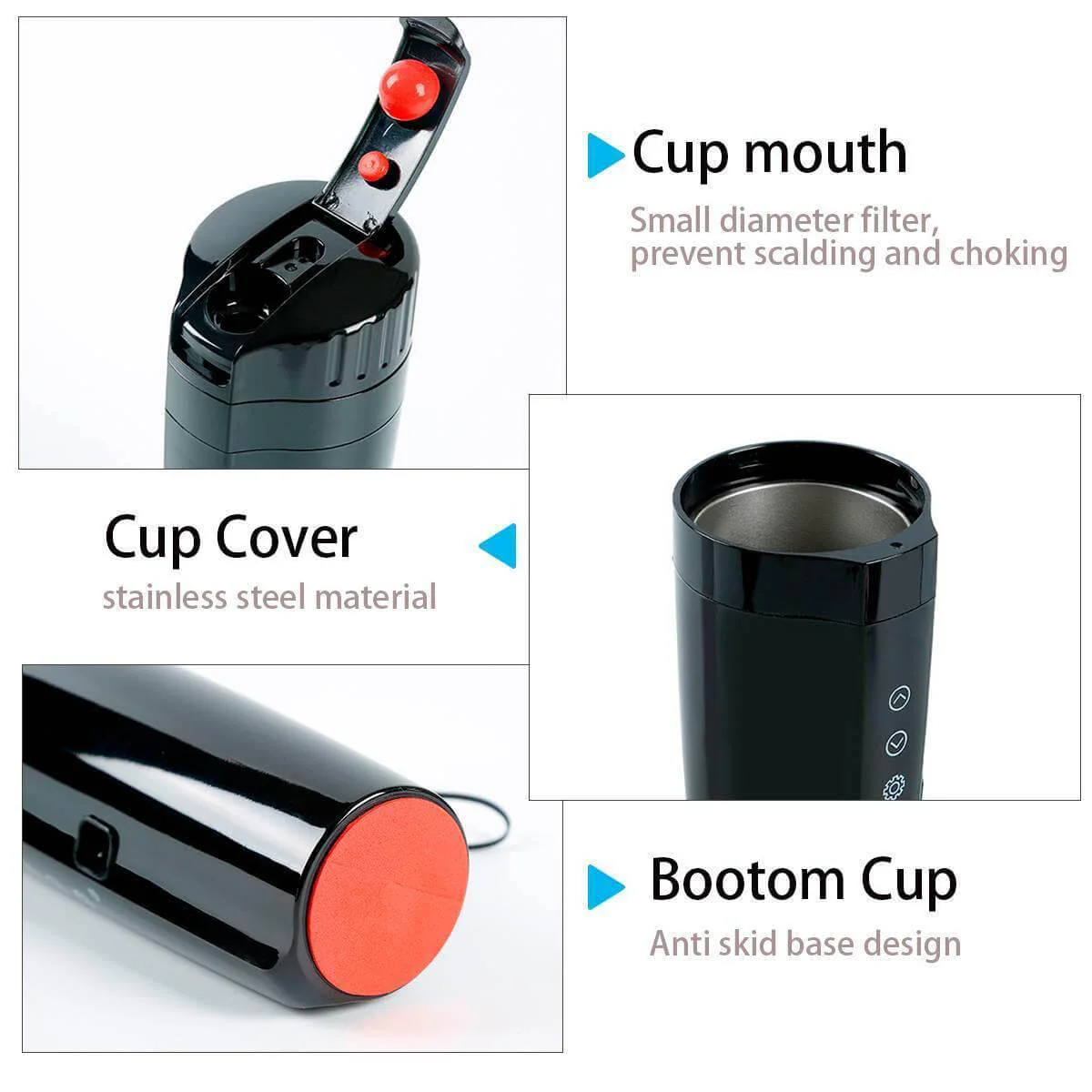 Stainless Steel Portable Electric Heating Thermos - Image 5