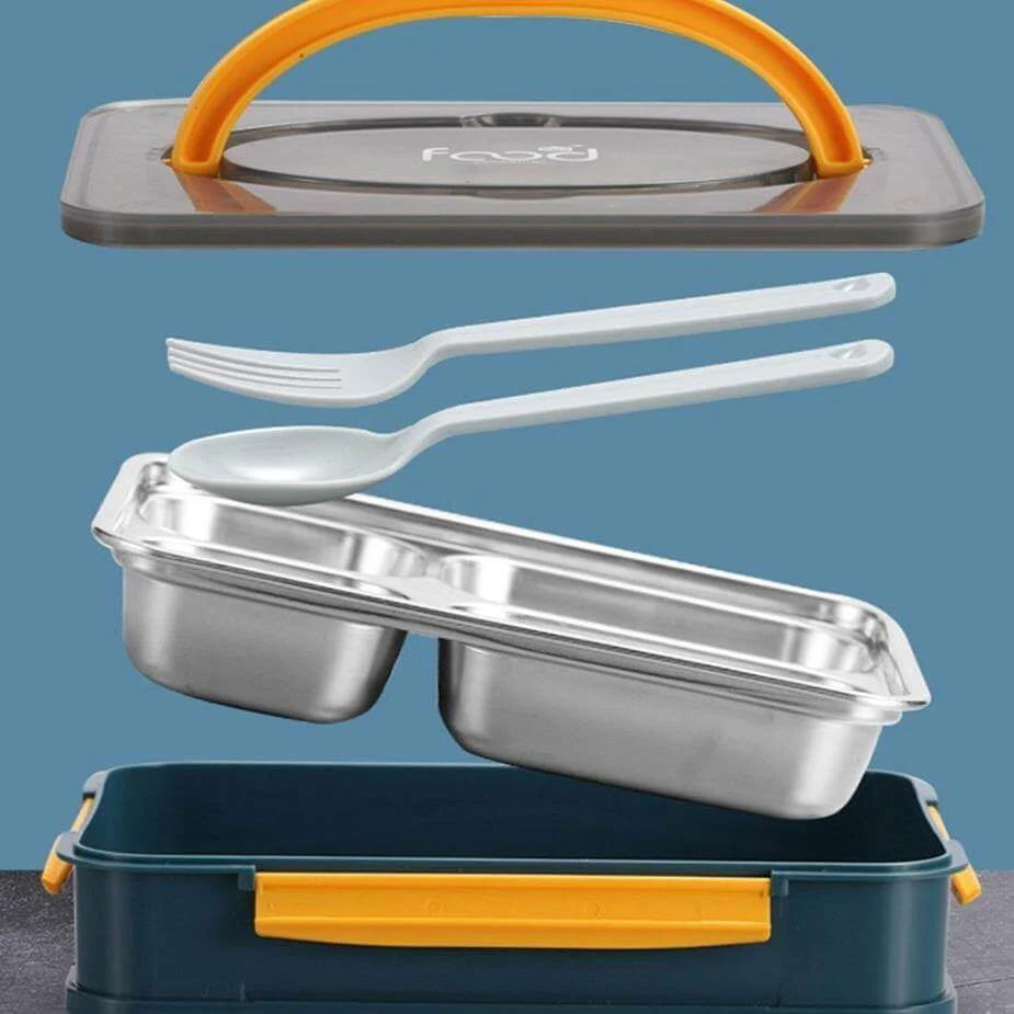 Stainless Steel Portable Lunch Box - Image 2
