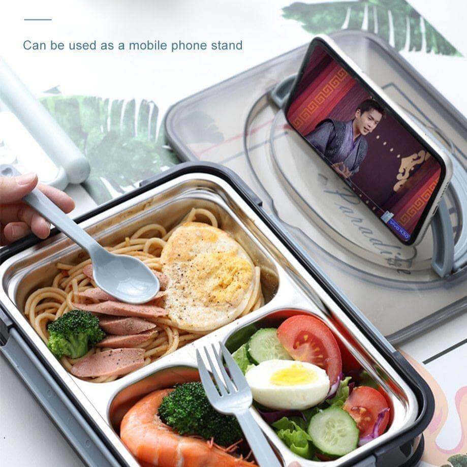 Stainless Steel Portable Lunch Box - Image 5