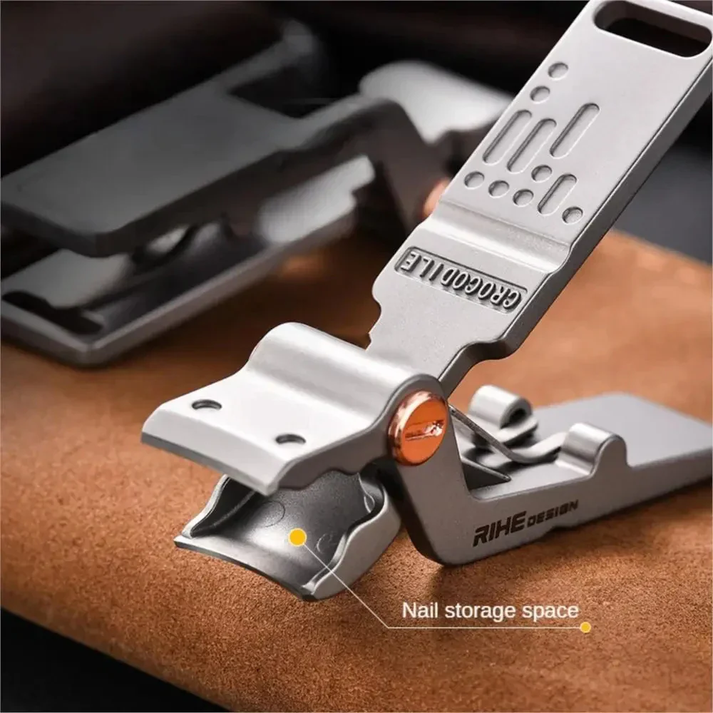 Stainless Steel Precision Trimming Thick Nail Clippers - Image 3