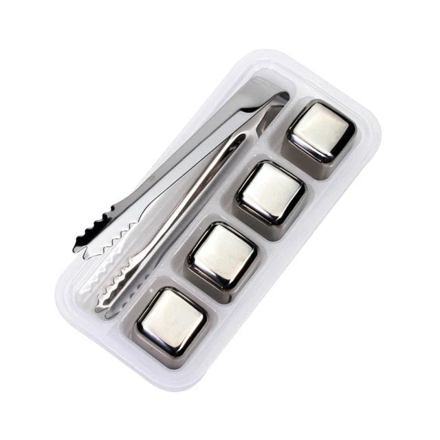 Stainless Steel Reusable Ice Cubes - Image 6