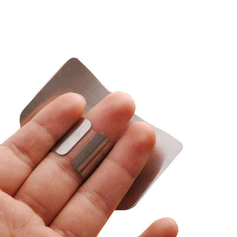 Stainless Steel Safety Cutting Finger Protector - Image 4