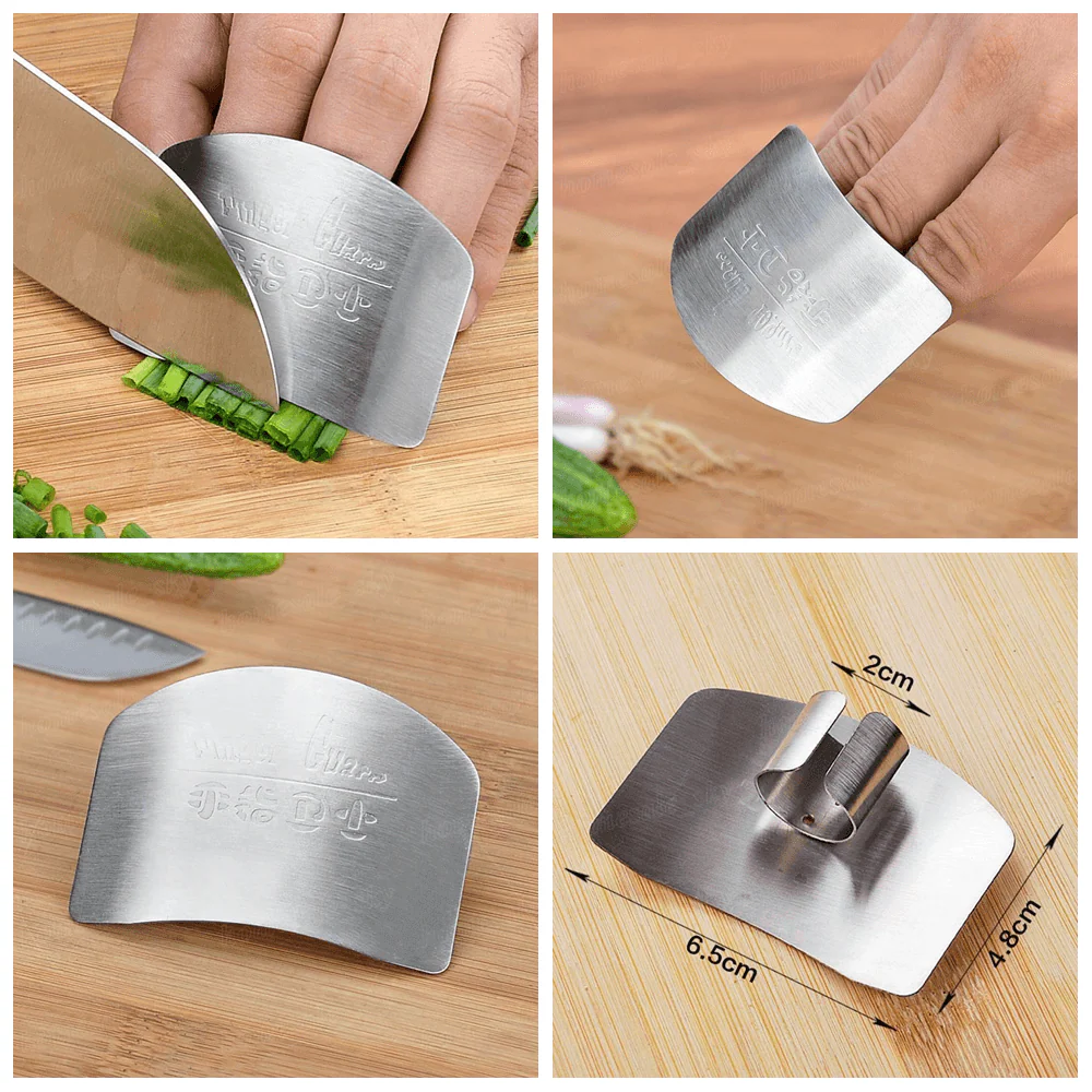 Stainless Steel Safety Cutting Finger Protector - Image 9