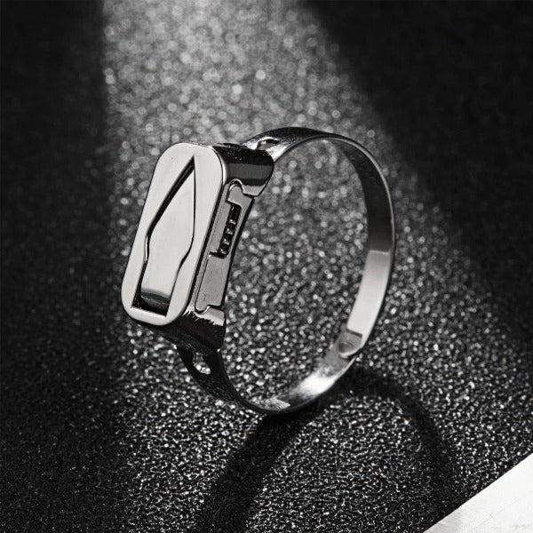 Stainless Steel Survival Self Defense Ring - Image 4