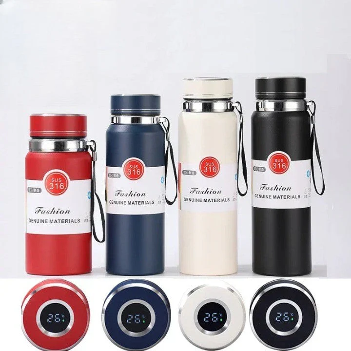 Stainless Steel Tea Maker Digital Temperature Thermos - Image 3