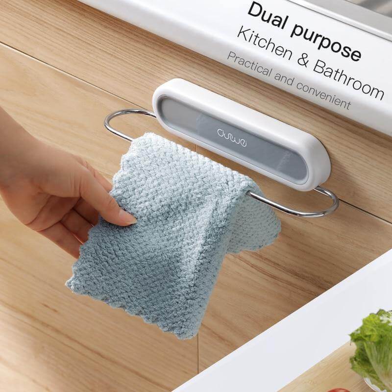 Stainless Steel Wall-Mounted Foldable Towel Hanger - Image 13