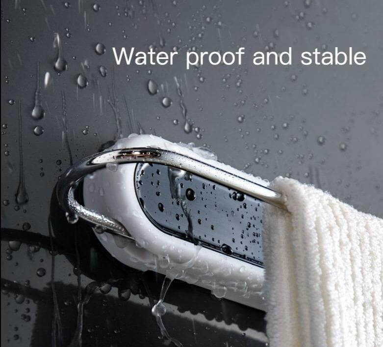 Stainless Steel Wall-Mounted Foldable Towel Hanger - Image 5