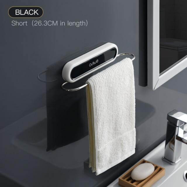 Stainless Steel Wall-Mounted Foldable Towel Hanger - Image 7