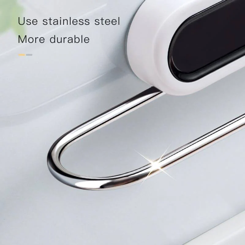 Stainless Steel Wall-Mounted Foldable Towel Hanger - Image 9