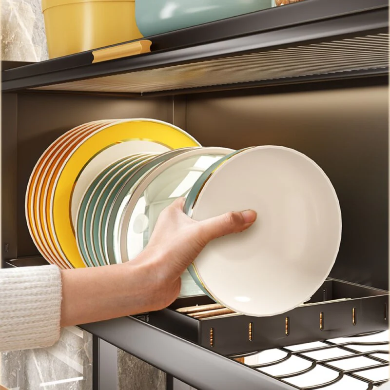 Stainless Surf Elegant Adjustable Dish Drying Rack - Image 6