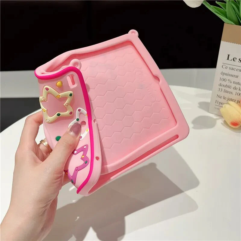 Star Cartoon Kids Flexible iPad Case Stand - Image 3