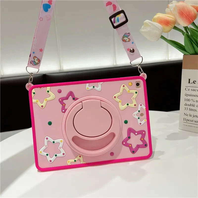 Star Cartoon Kids Flexible iPad Case Stand - Image 6