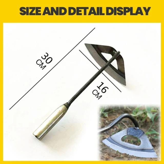 Steel Handheld Hollow Plant Shovel Rake - Image 6