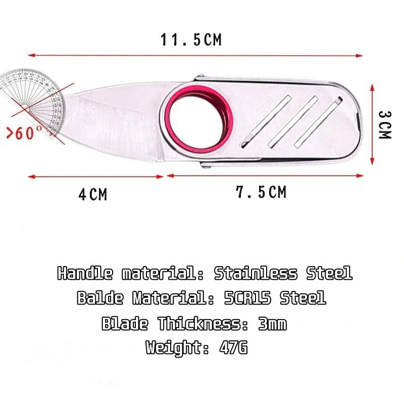 Steel Sharp Mini Multifunctional Knife - Image 8