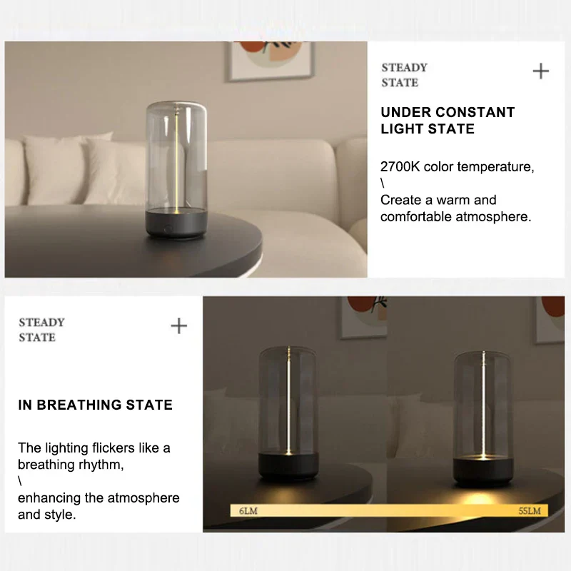 Stellar Glow Cordless Anti-Drop Magnetic Desk Lamp - Image 4