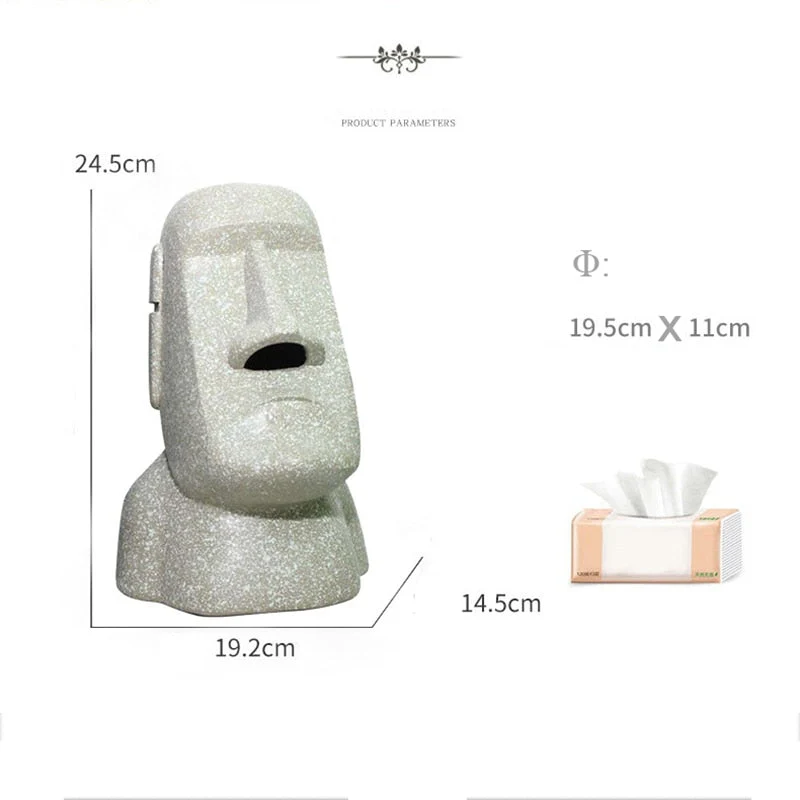 Stone Statue Tissue Box - Image 9
