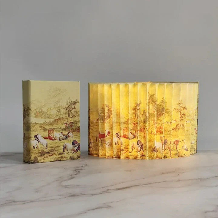Story Teller Artistic Foldable Book Desk Night Lamp - Image 6