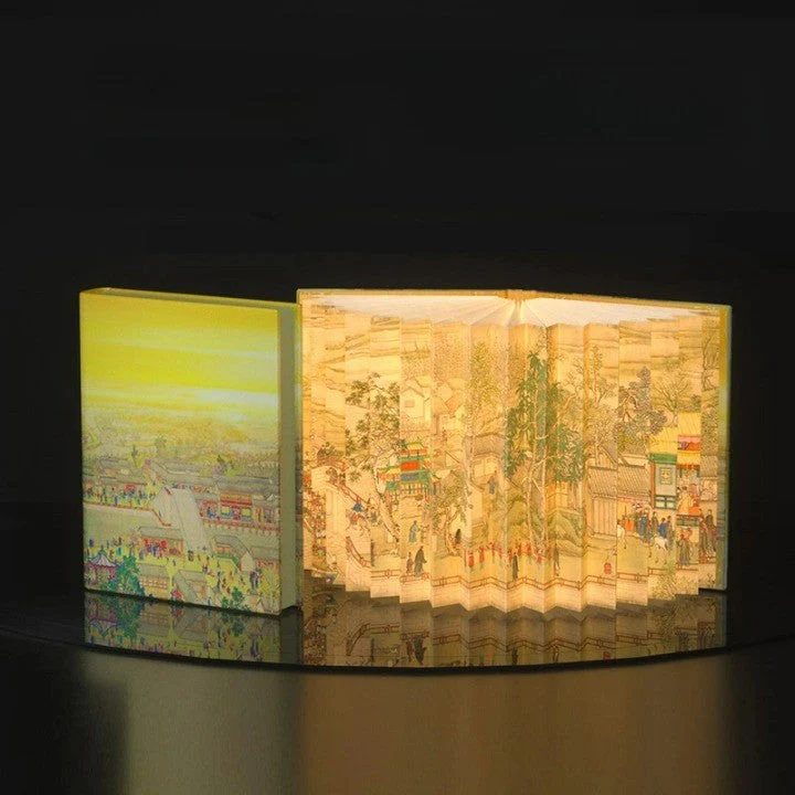 Story Teller Artistic Foldable Book Desk Night Lamp - Image 7