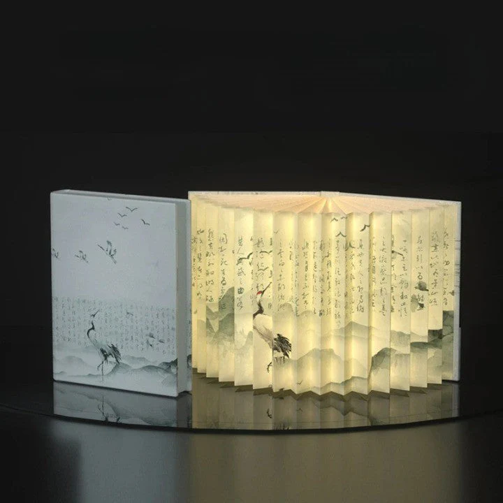 Story Teller Artistic Foldable Book Desk Night Lamp - Image 9