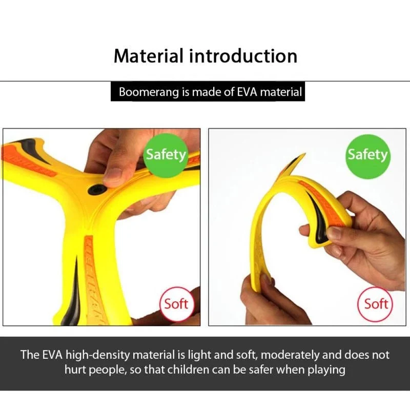Stress Away Soft Interactive Play Boomerang - Image 4