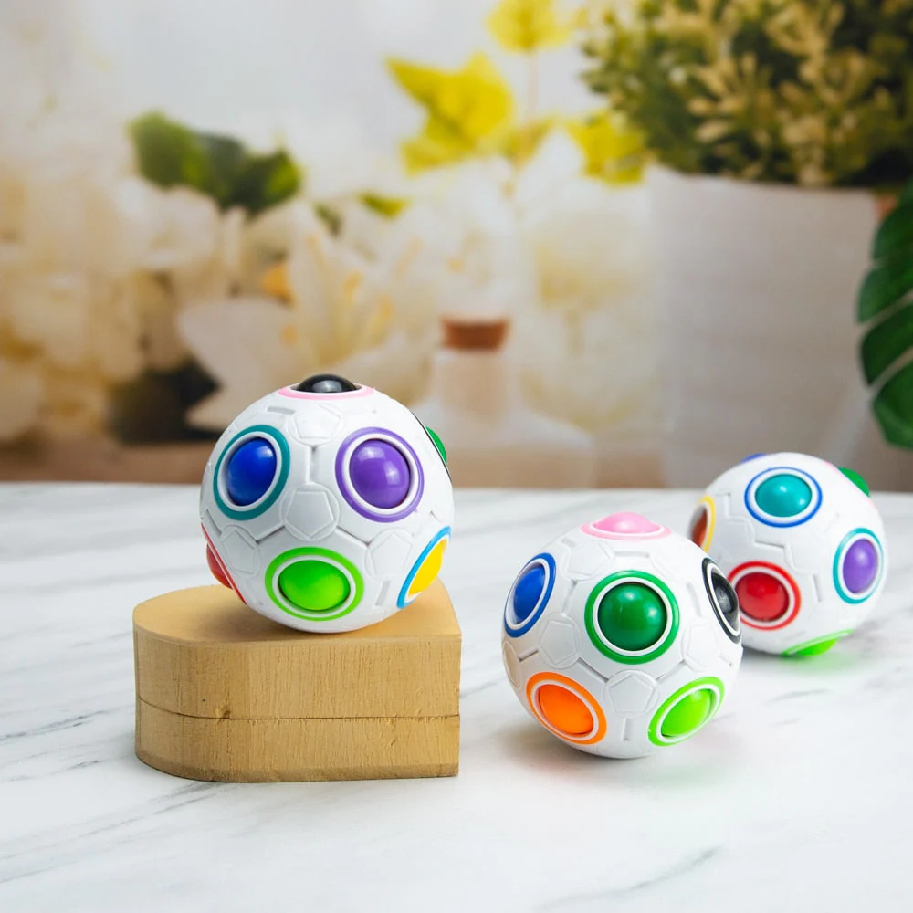 Stress Relief Educational Colorful Ball - Image 9