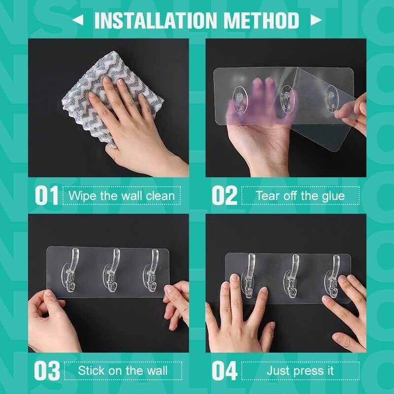 Strong Sticking Silicone Wall Hook - Image 4