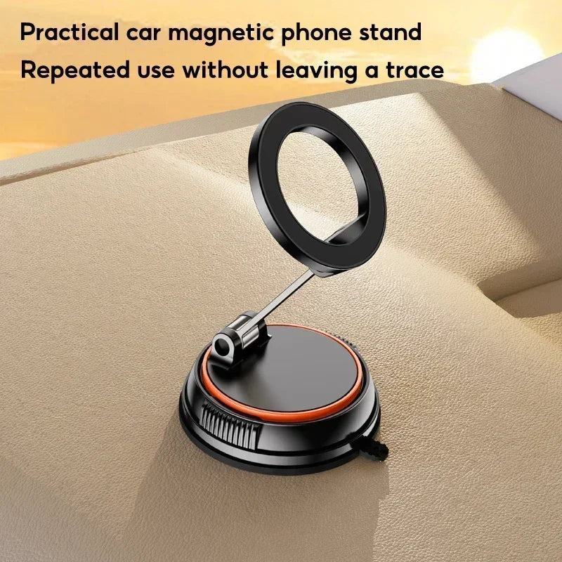 Strong Suction Wireless Car Magnetic Charging Phone Holder - Image 9
