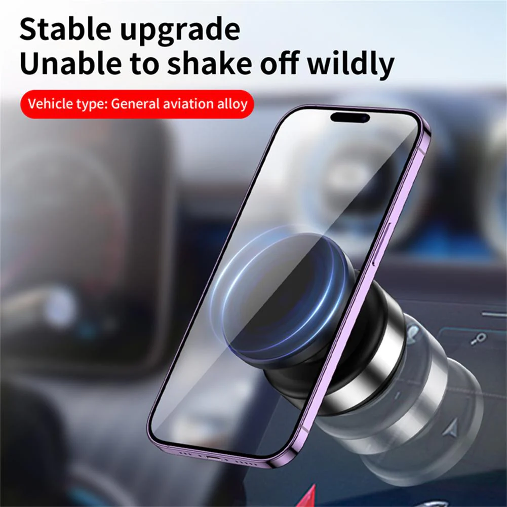 Strong Vacuum Suction Magnetic Car Phone Holder - Image 8