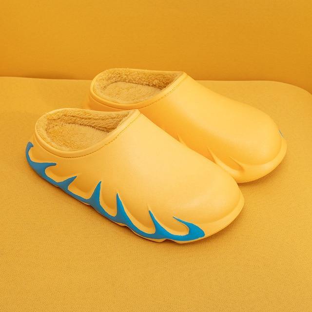 Stylish Anti-Slip Indoor Warm Plush Slipper - Image 3