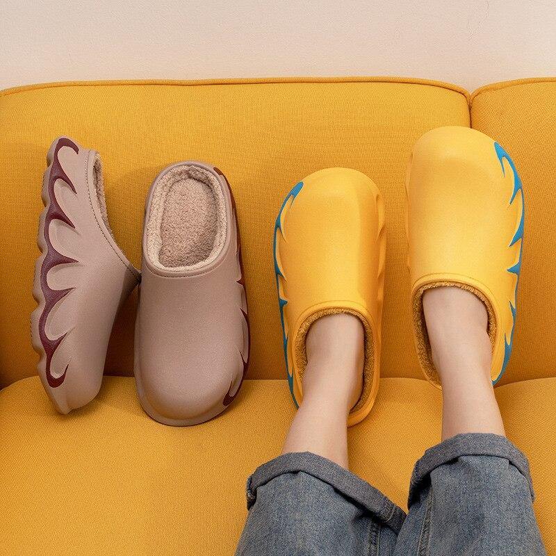 Stylish Anti-Slip Indoor Warm Plush Slipper - Image 8