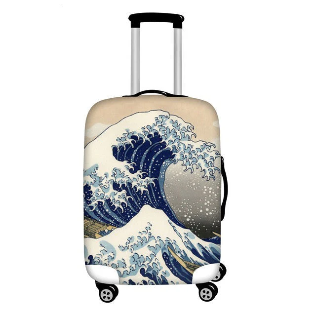 Stylish Art Elastic Travel Luggage Covers - Image 2