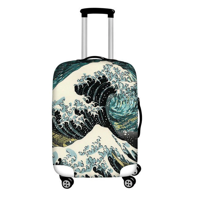 Stylish Art Elastic Travel Luggage Covers - Image 5