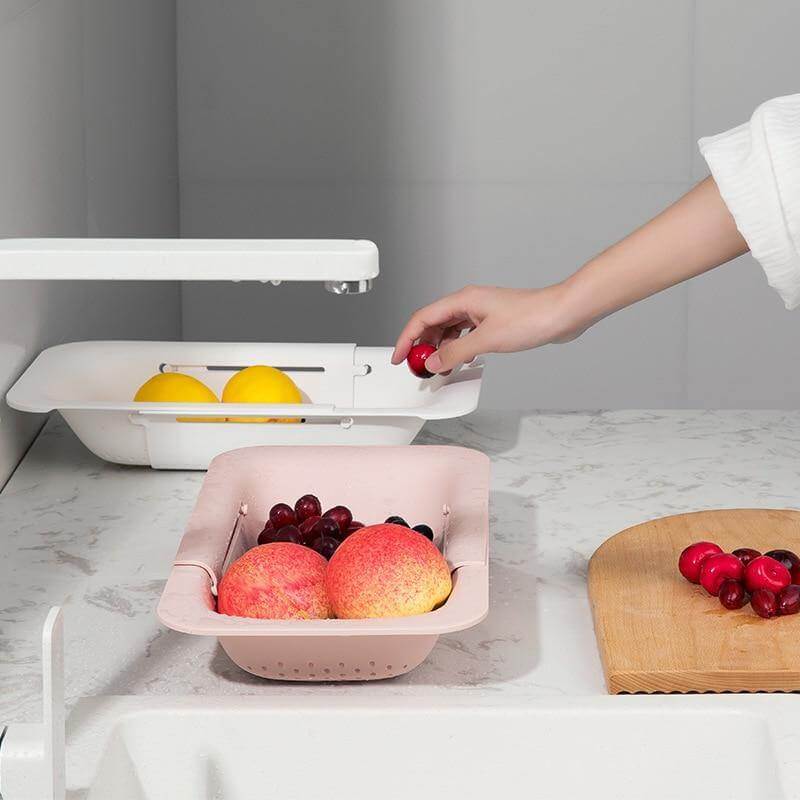 Stylish Extendable Kitchen Drain Basket - Image 11