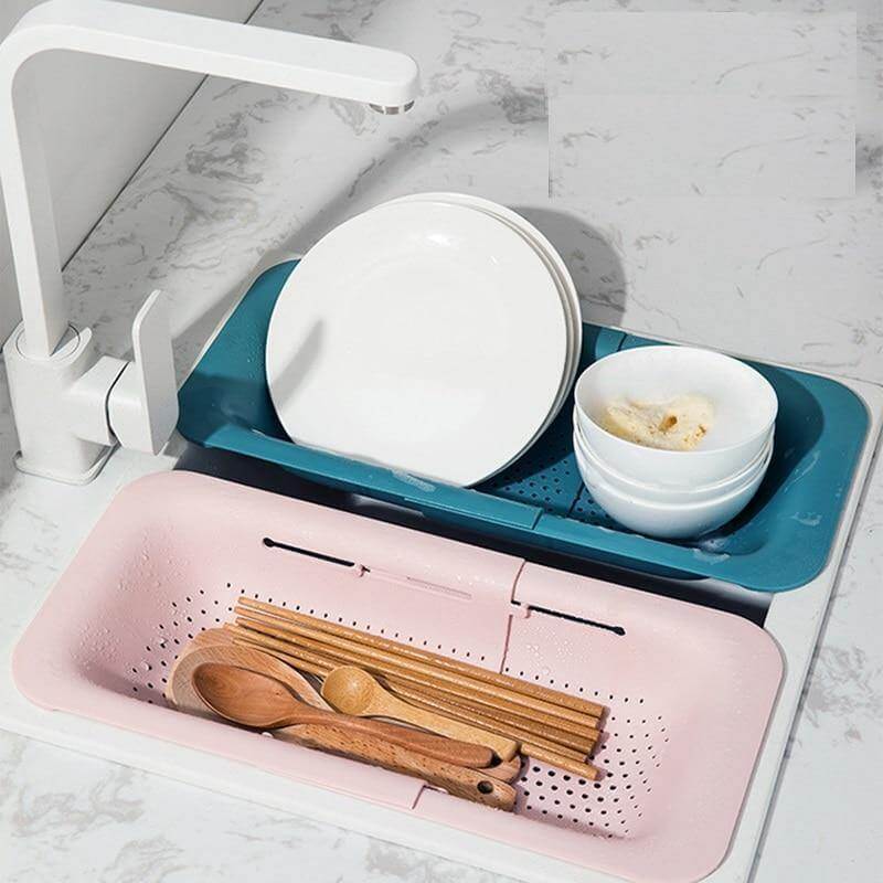 Stylish Extendable Kitchen Drain Basket - Image 4