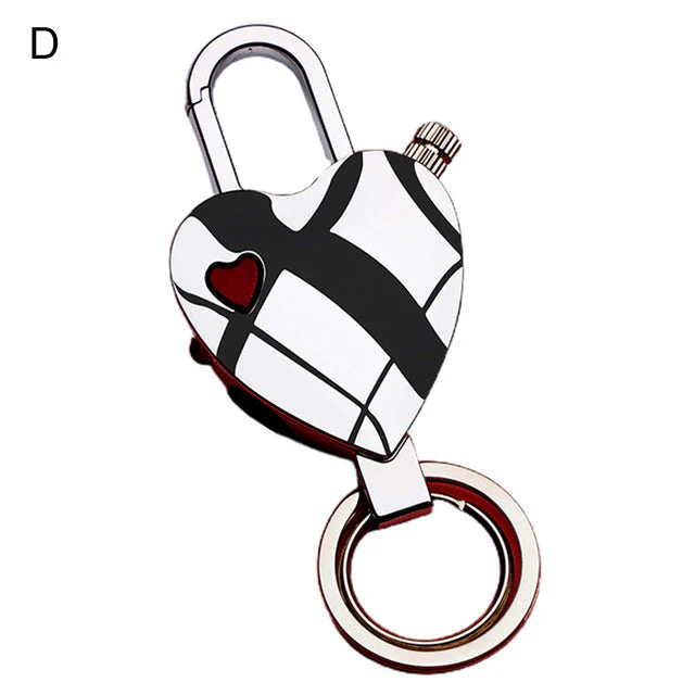 Stylish Heart Permanent Keychain Match Lighter - Image 9