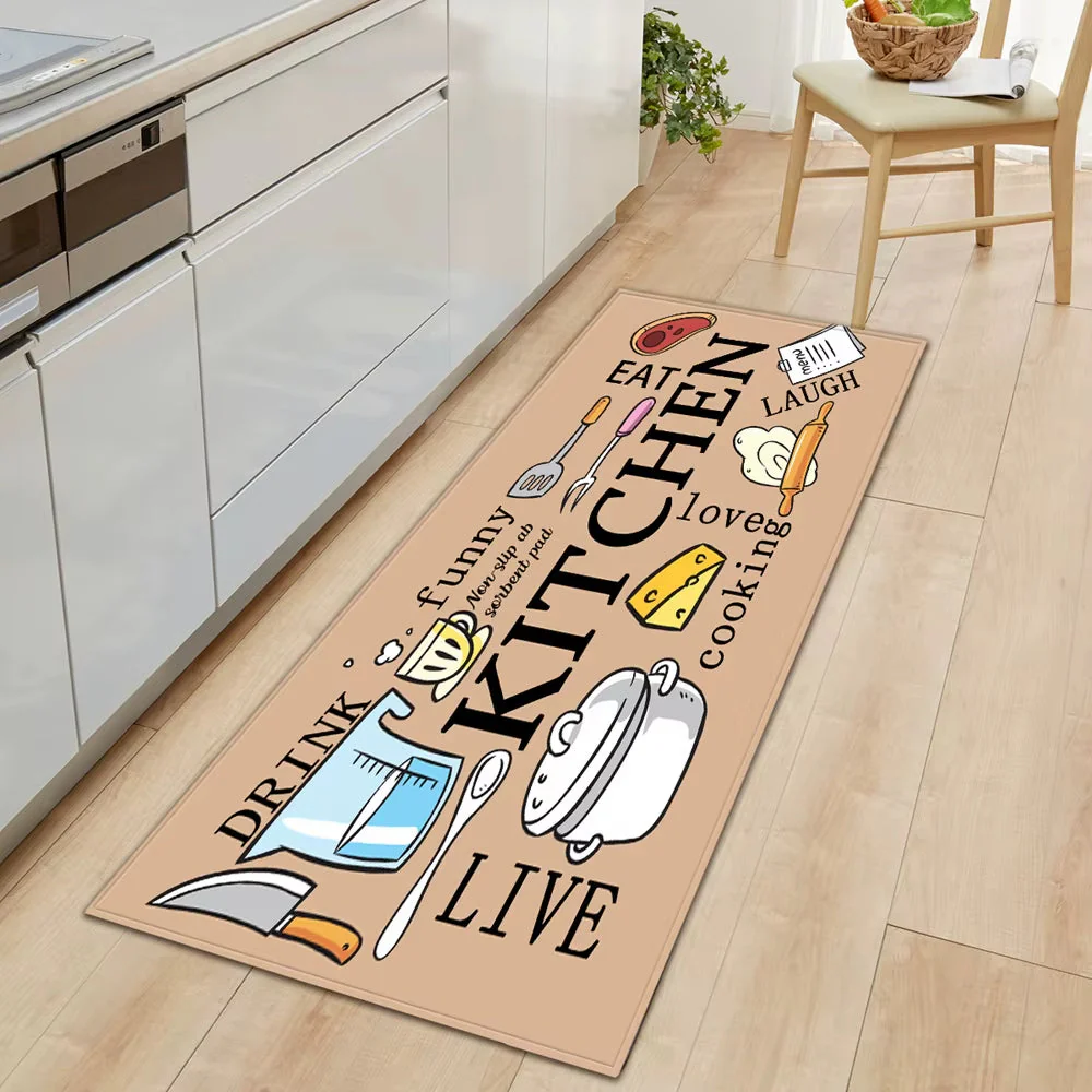Stylish Non-Slip Laundry Room Floor Mat - Image 5