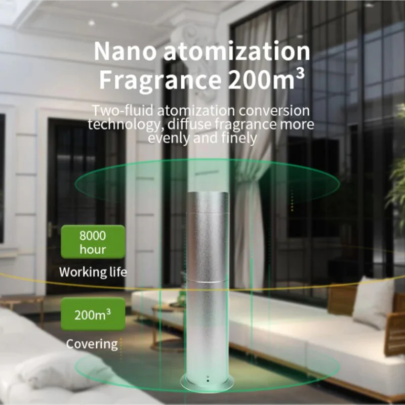 Stylish Whisper-Quiet Aroma Diffuser Air Freshener - Image 3
